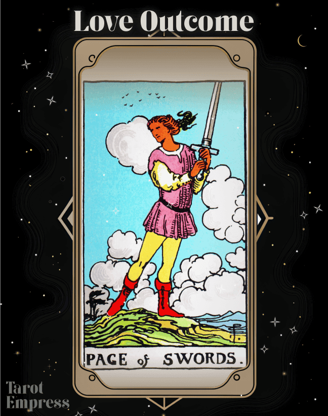 Page Of Swords Love Outcome Upright Reversed Meaning Explained Page Of Swords Love Outcome Upright Reversed Meaning Explained