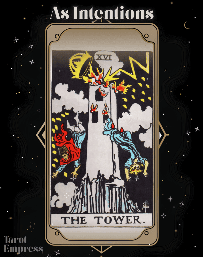The Tower as Intentions: Reversed & Upright [Explained]